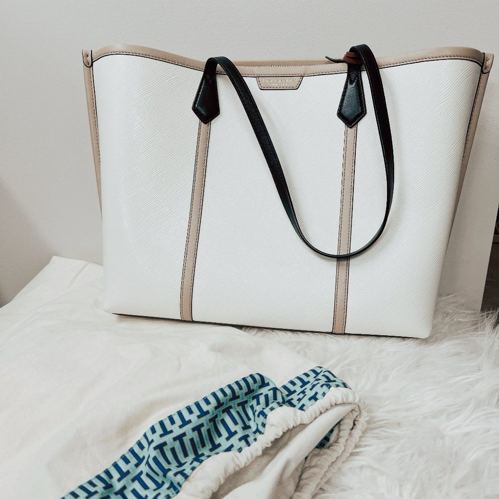 Tory Burch Perry Color Block Tote